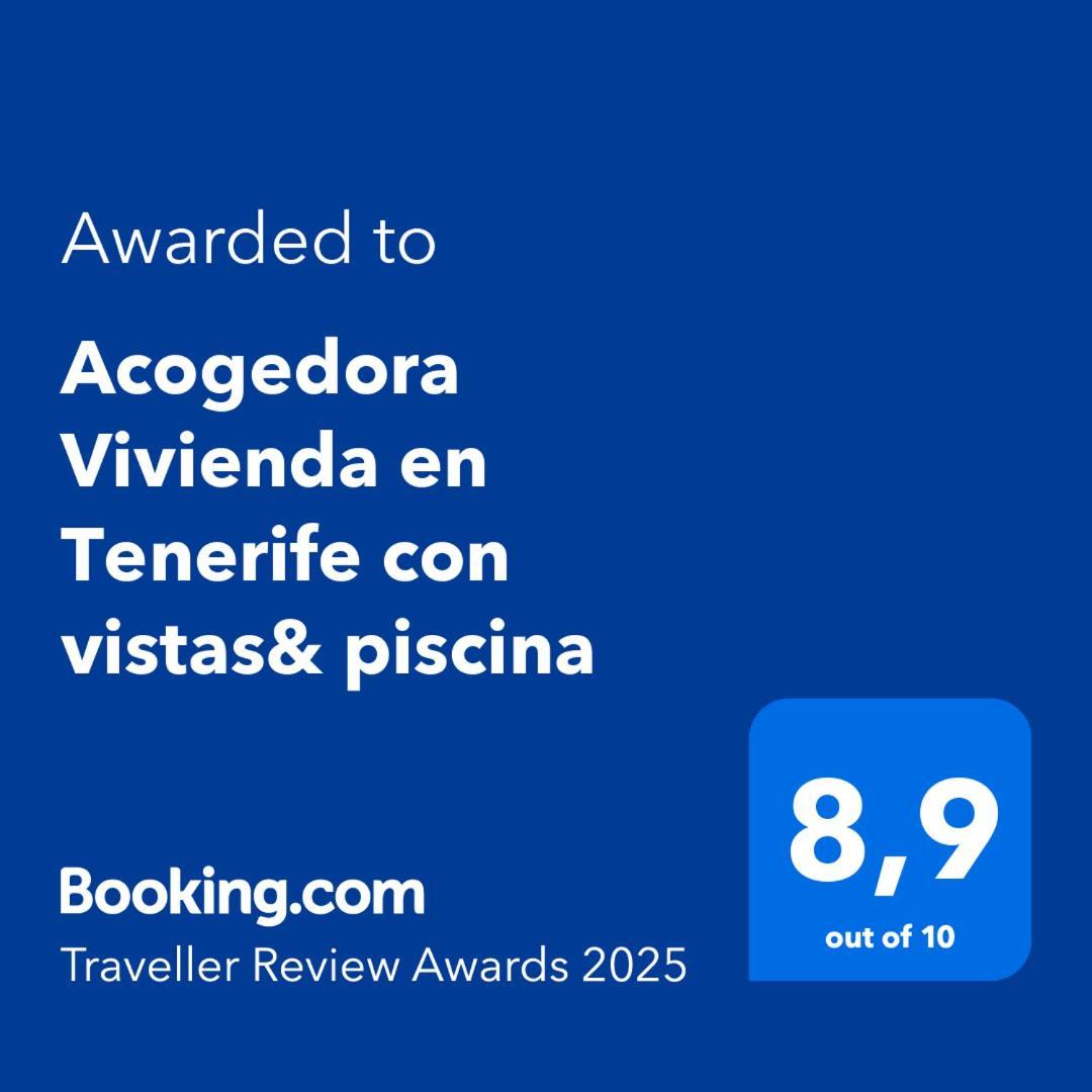Acogedora Vivienda En Tenerife Con Vistas& Piscina กาโกรอนเต ภายนอก รูปภาพ